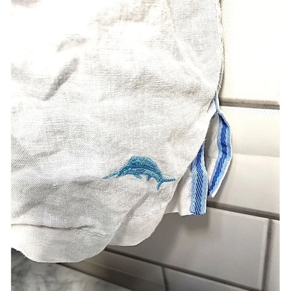 Tommy Bahama & Linksoul Men's Shirt Sz Large Short Sleeve Button Down Shirts - Picture 4 of 12